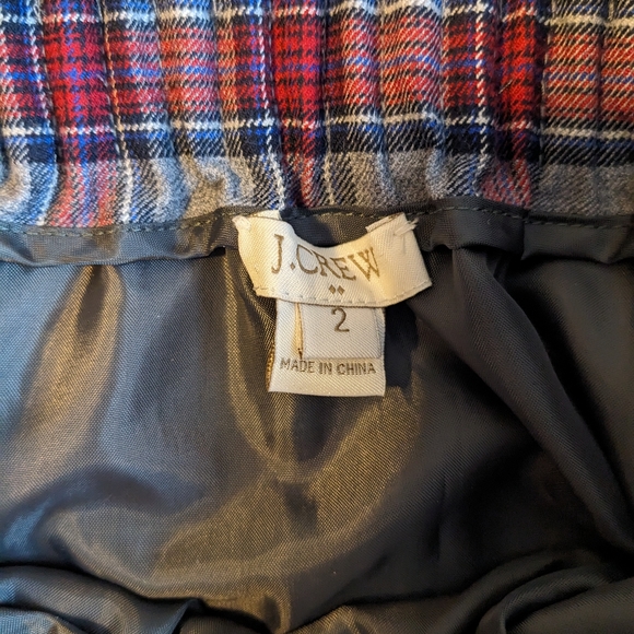 JCrew Plaid Skirt - Picture 2 of 2